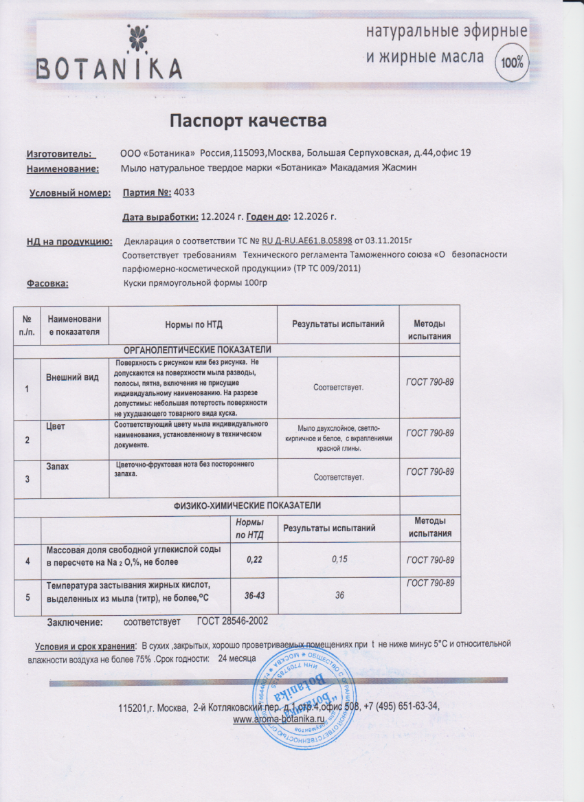 Паспорт №122024